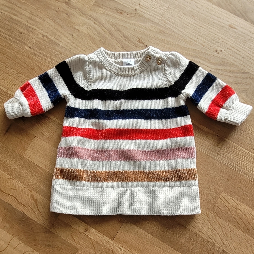 Striped Sweater Dress